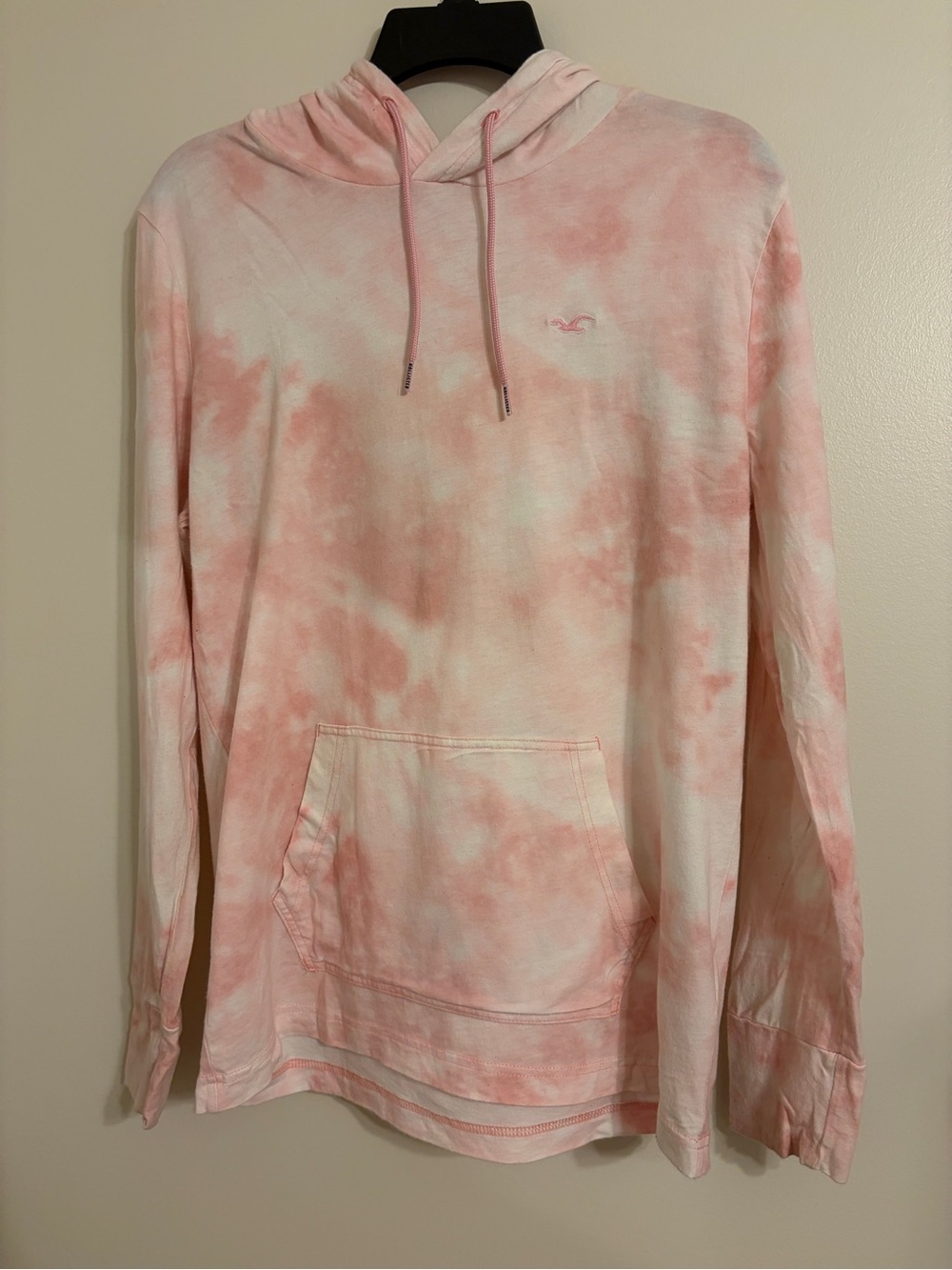 Hollister | Pink Tie-Dye Pullover Hoodie size S